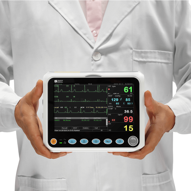 Lepu Creative Medical PC-3000 Multi-parameter Vital Signs Monitor Patient Monitor