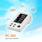 Lepu Portable All-in-one Vital Signs Monitor PC-303 Measure Blood Pressure Blood Sugar ECG SpO2 Pulse Rate Temperature with Bluetooth Connection
