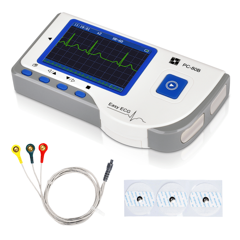 Monitoring Electrode Sticker Adhesive Stickers Electrodes for Lepu Medical PC-80B Portable ECG Moni